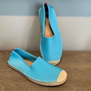 Sea Star Stunning Blue Espadrilles- WORN ONE TIME!